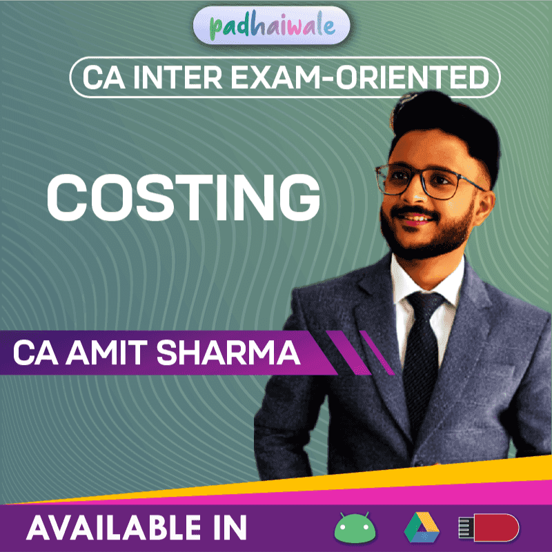 CA Inter Costing ExamOriented Batch by CA Amit Sharma