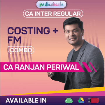CA Inter Costing + FM Classes | CA Ranjan Periwal | Regular Batch