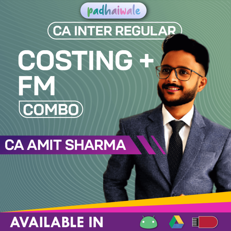 CA Inter Costing + FM Combo | Regular Batch | CA Amit Sharma