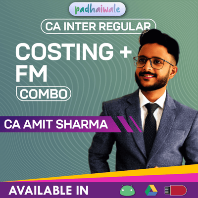 CA Inter Costing + FM Combo | Regular Batch | CA Amit Sharma