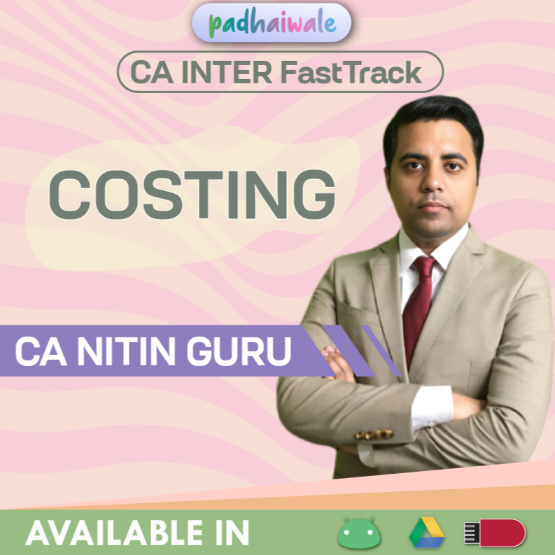 CA Inter Costing FastTrack Batch by CA Nitin Guru