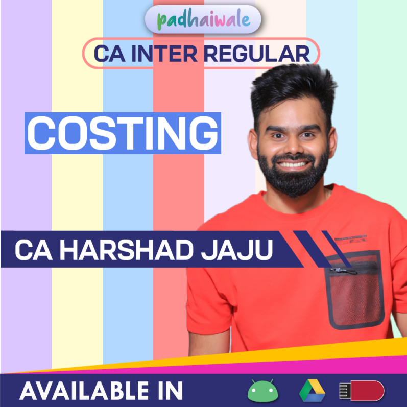 CA Inter Costing Regular Batch by CA Harshad Jaju