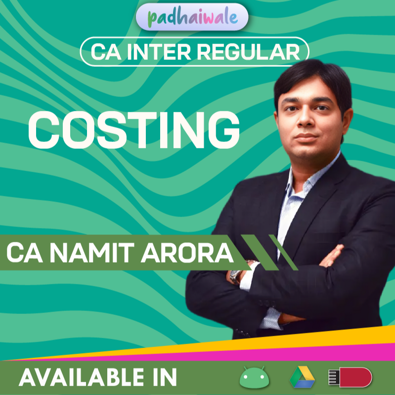 CA Inter Costing Regular Batch by CA Namit Arora