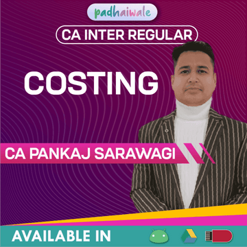 CA Inter Costing Regular Batch by CA Pankaj Sarawagi