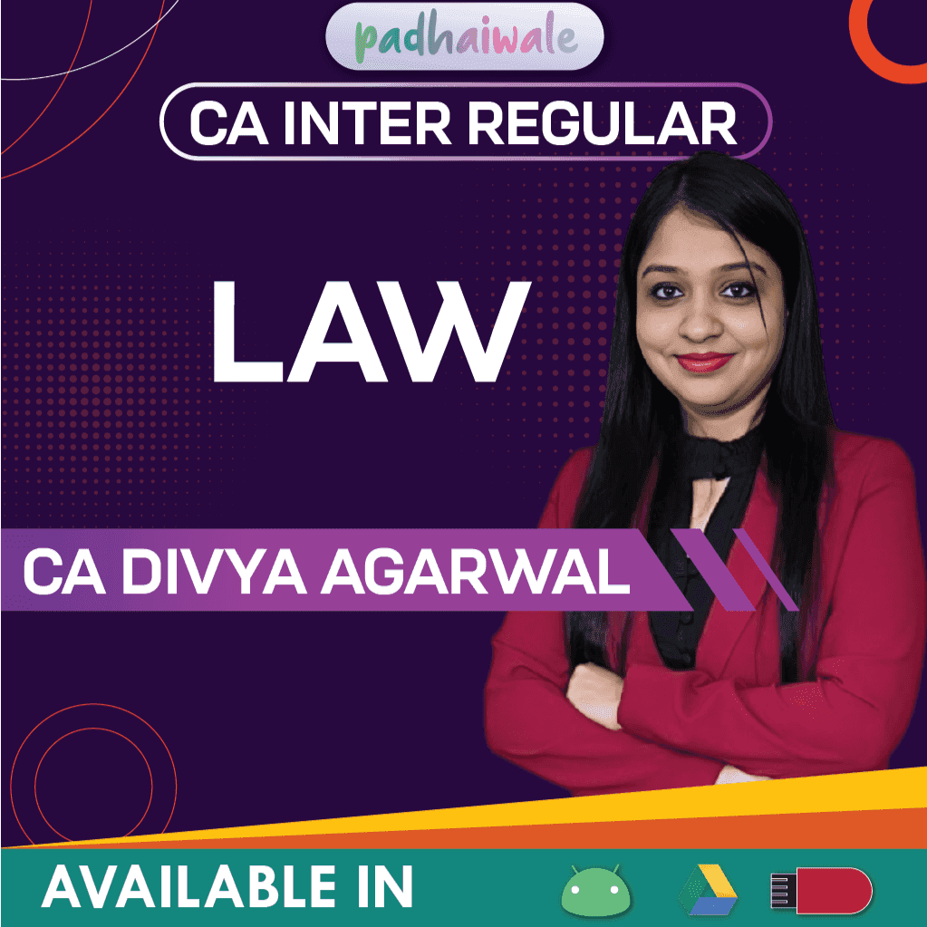 CA Inter Law Regular Batch by CA Divya Agarwal
