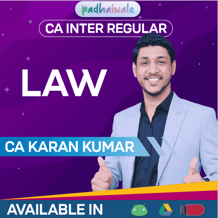 CA Inter Law Classes | CA Karan Kumar | Regular Batch – Padhaiwale ...