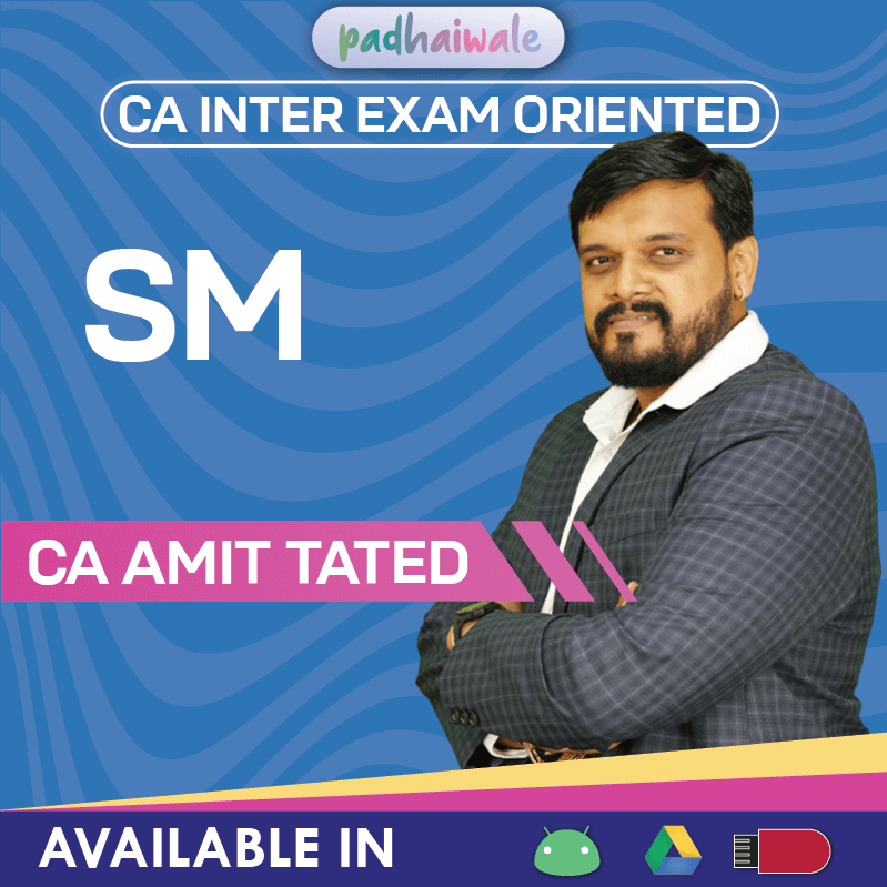 CA Inter Strategic Management Exam Oriented Online Classes with case-based preparation by CA Amit Tated for ICAI