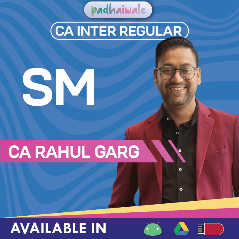 CA Inter Strategic Management Regular Online Classes with exam-oriented approach by Rahul Garg for ICAI