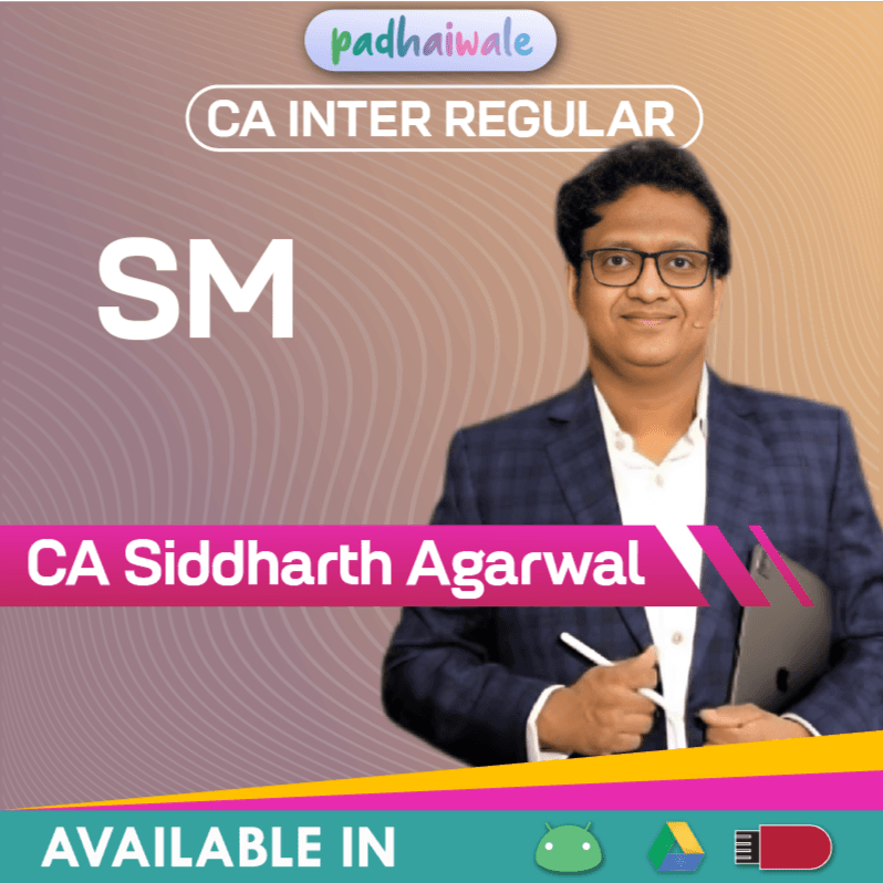 CA Inter Strategic Management (SM) Regular Batch by CA Siddharth Agarwal