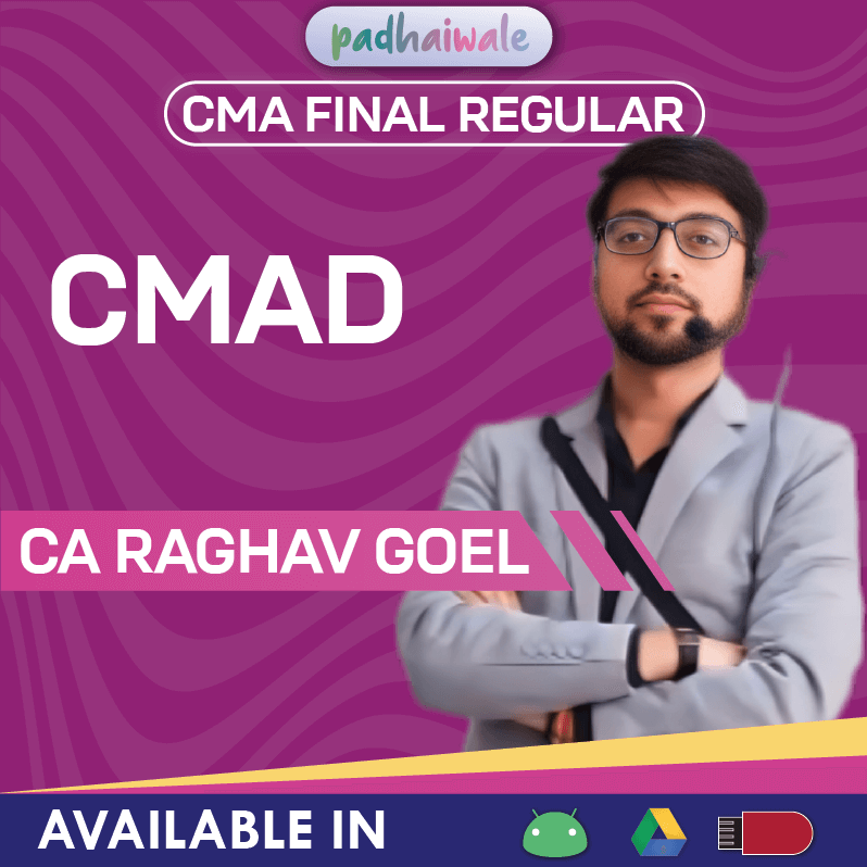 CMA Final Cost and Management Audit Regular Classes by CA Raghav Goel as per ICMAI syllabus
