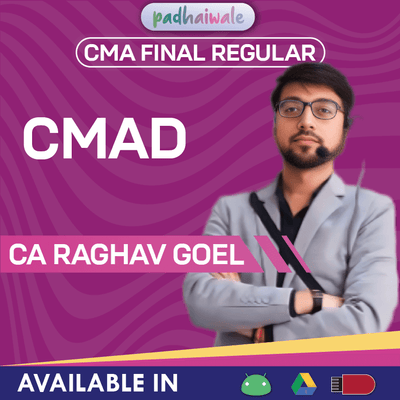 CMA Final Cost and Management Audit Regular Classes by CA Raghav Goel as per ICMAI syllabus
