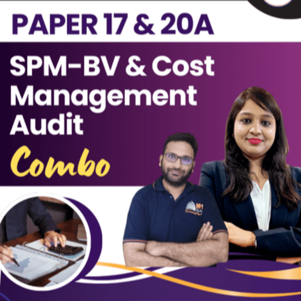 CMA Final CMAD + SPMBV Combo Regular Batch by CA CS MBA Dipak Agarwal & CA CS Divya Agarwal – Full ICMAI Syllabus with Conceptual & Practical Coverage