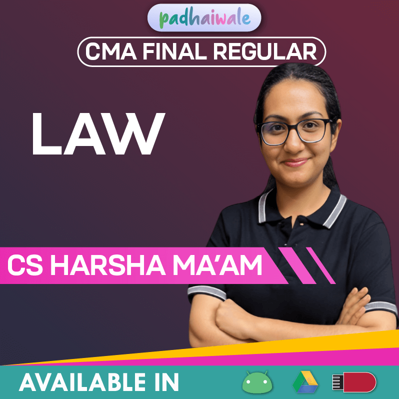 CMA Final Corporate and Economic Laws Regular Online Classes with exam-focused legal coverage for ICMAI