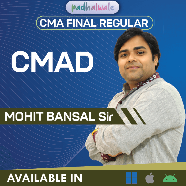 CMA Final Cost and Management Audit Regular Classes by Mohit Bansal for ICMAI