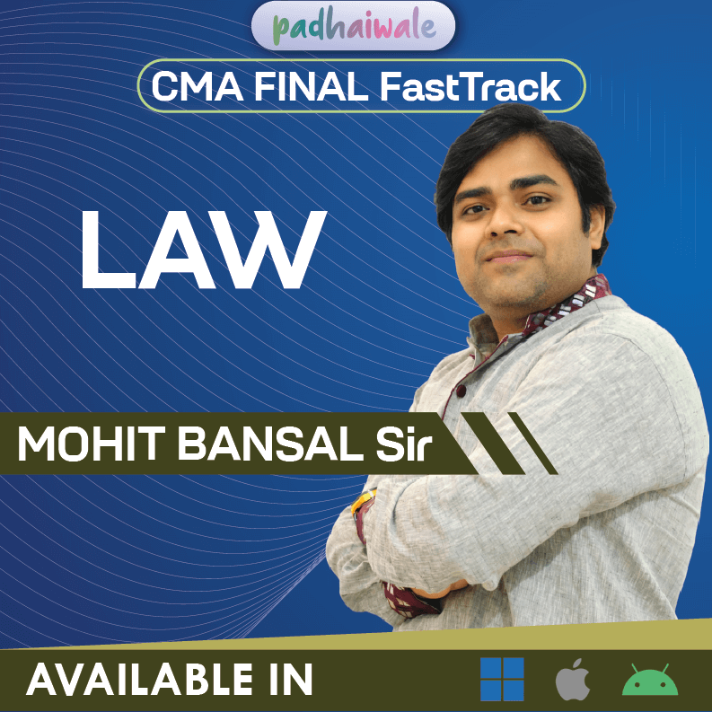 CMA Final Corporate and Economic Laws FastTrack Classes by Mohit Bansal for ICMAI