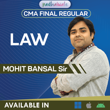 CMA Final Corporate and Economic Laws Regular Classes by Mohit Bansal for ICMAI
