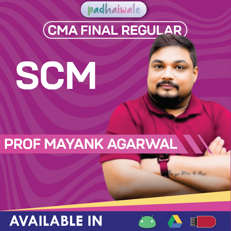 CMA Final Strategic Cost Management Decision Making Classes and Study Material by Prof. Mayank Agarwal for ICMAI