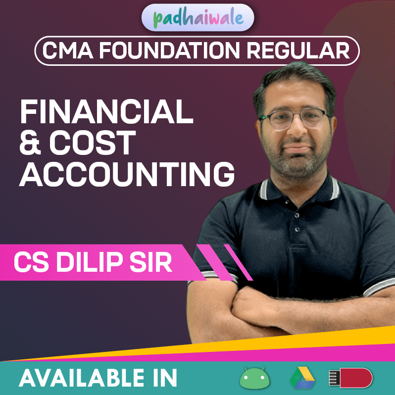 CMA Foundation Financial and Cost Accounting Regular Online Classes with concept clarity for ICMAI