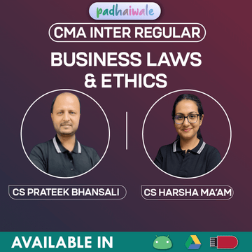 CMA Inter Business Laws and Ethics Regular Online Classes with exam-oriented legal concepts for ICMAI