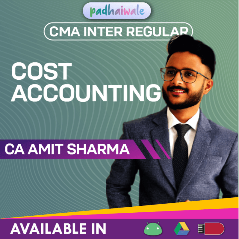 CMA Inter Cost Accounting | Regular Batch | CA Amit Sharma