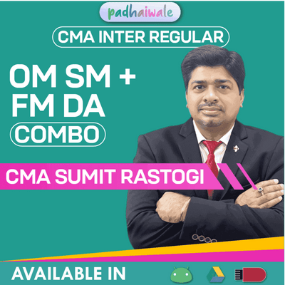 CMA Inter FMDA + OM SM Combo Regular Batch CMA Sumit Rastogi