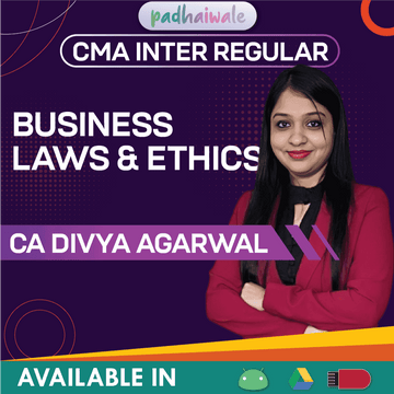 CMA Inter Law Regular Batch by CA Divya Agarwal