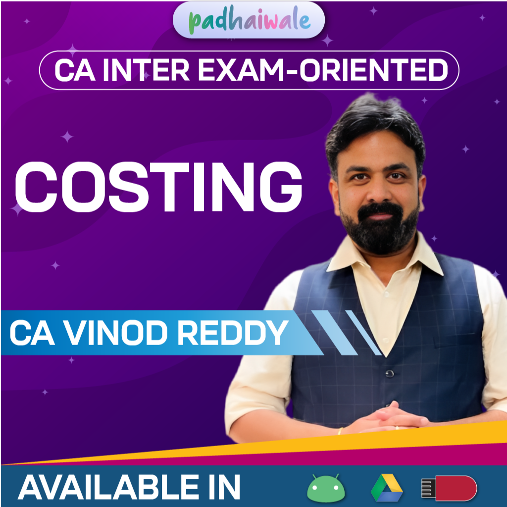 CA Inter Costing Exam-Oriented Batch New Scheme by CA Vinod Reddy