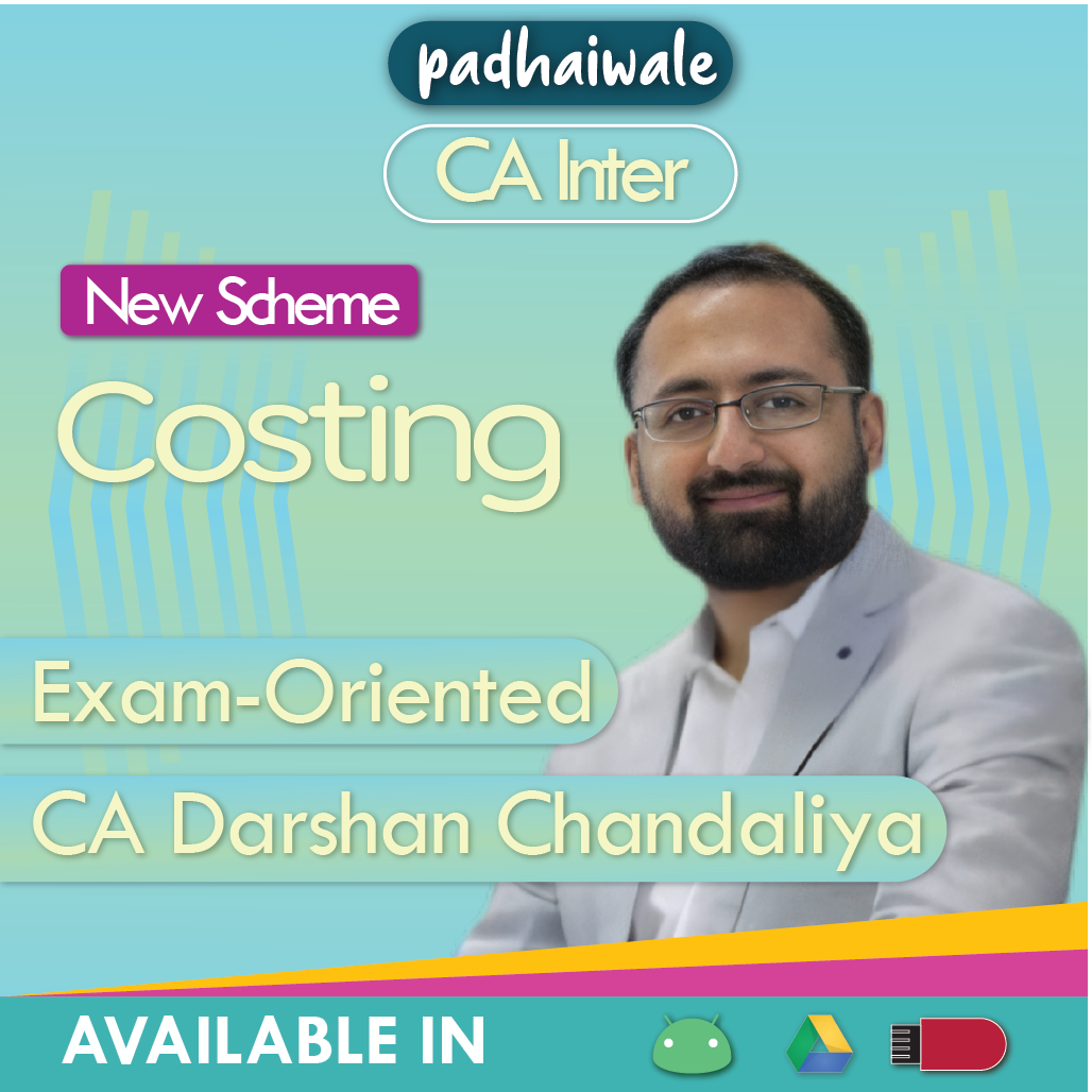 CA Inter Costing Exam-Oriented New Scheme Darshan Chandaliya