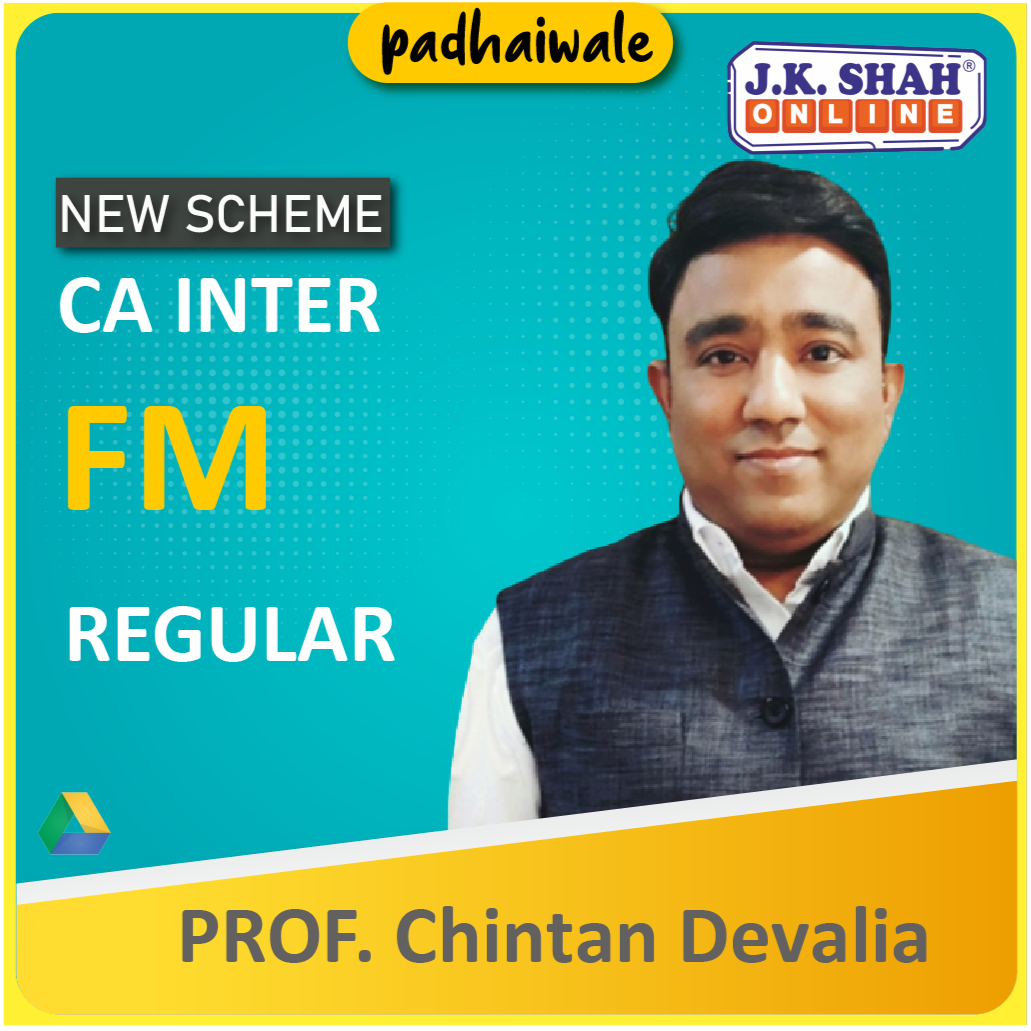 CA Inter FM New Scheme Chintan Devalia