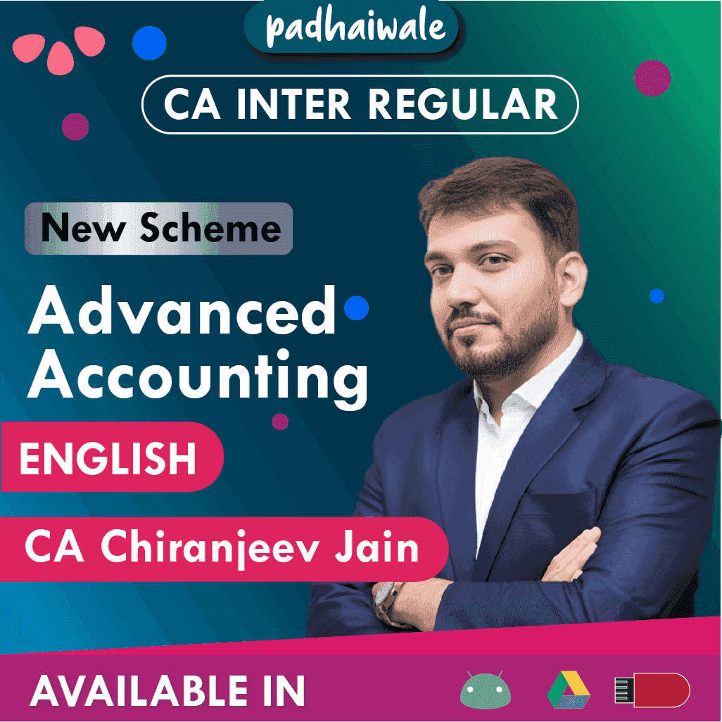 CA Inter Advanced Accounting in English Regular Batch New Scheme by CA Chiranjeev Jain