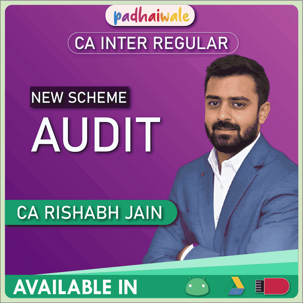 CA Inter Audit Regular Batch by CA Rishabh Jain