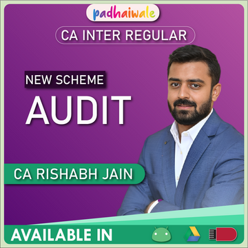 CA Inter Audit New Scheme Rishabh Jain