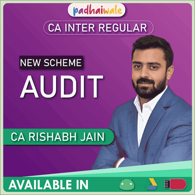 CA Inter Audit Regular Batch by CA Rishabh Jain – Complete Auditing & Ethics Course as per ICAI Syllabus