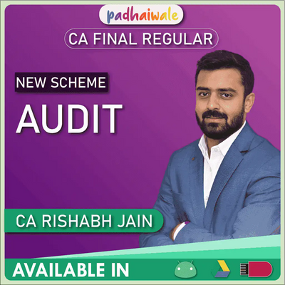 CA Final Audit Regular Batch by CA Rishabh Jain – Complete Coverage of Standards on Auditing, Company Audit & ICAI Syllabus