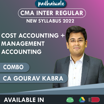 CMA Inter Cost Accounting Gourav Kabra