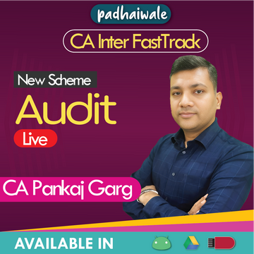CA Inter Audit FastTrack New Scheme Pankaj Garg