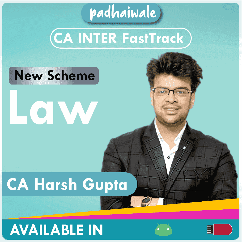 CA Inter Law FastTrack Batch by CA Harsh Gupta