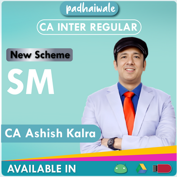 CA Inter SM New Scheme Ashish Kalra