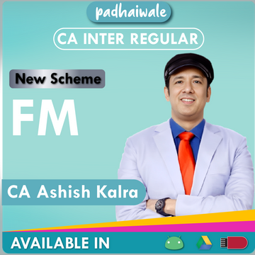 CA Inter FM New Scheme Ashish Kalra