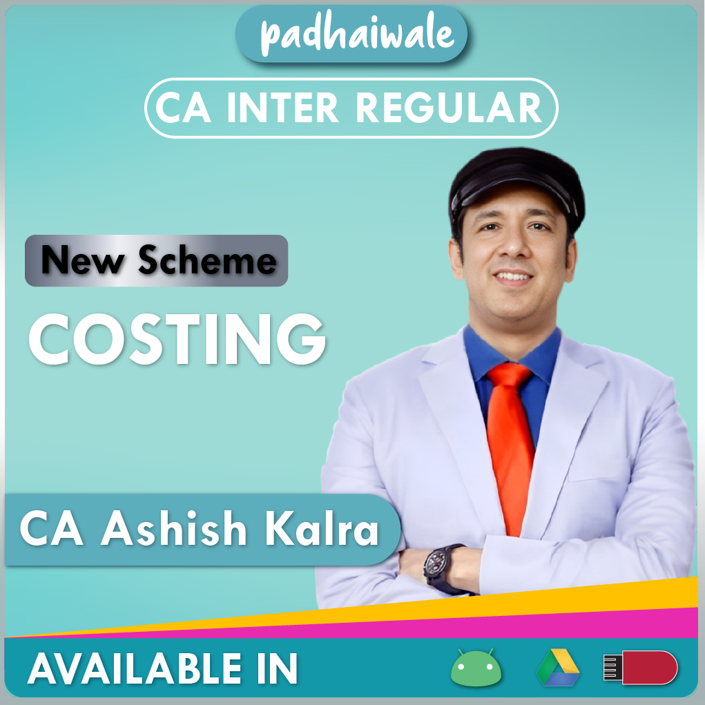 CA Inter Costing New Scheme Ashish Kalra