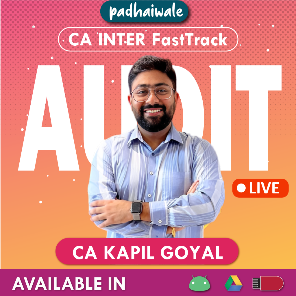 CA Inter Audit Live FastTrack New Scheme Kapil Goyal