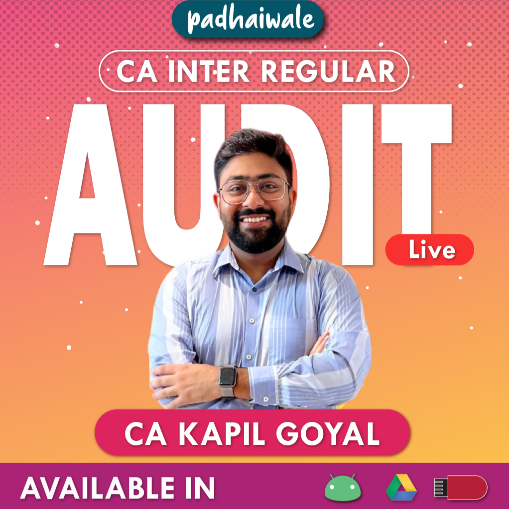 CA Inter Audit Live New Scheme Kapil Goyal