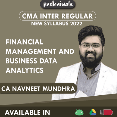 CMA Inter FM DA Regular Batch by CA Navneet Mundhra