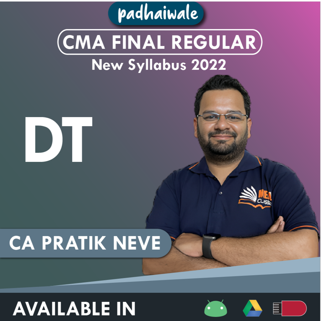 CMA Final DT Pratik Neve