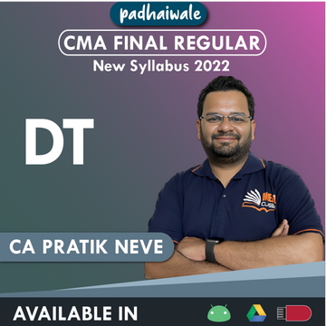 CMA Final DT Pratik Neve