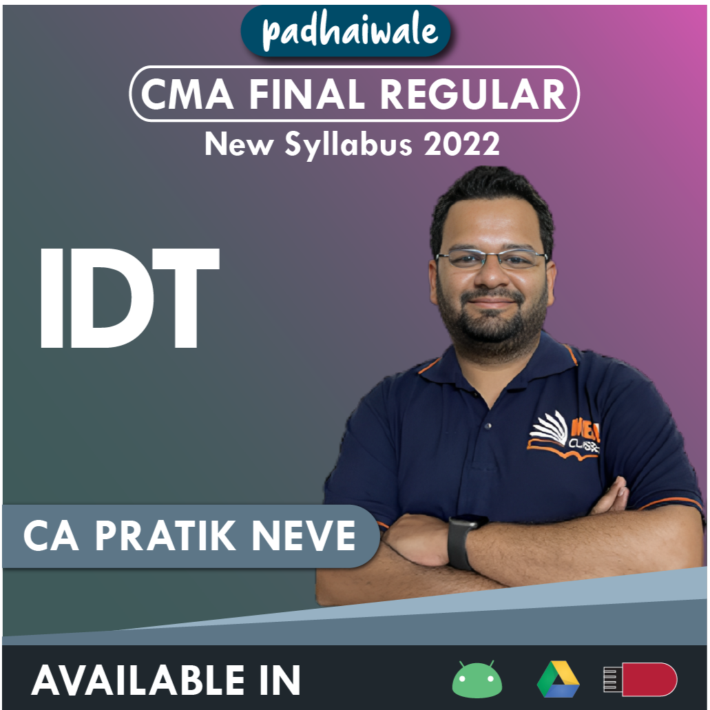 CMA Final IDT Pratik Neve