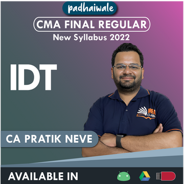 CMA Final IDT Pratik Neve