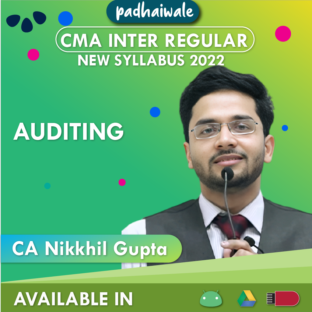 CMA Inter Auditing nikhil gupta