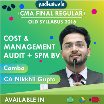 CMA Final Cost and Management Audit + SPMBV nikhil gupta