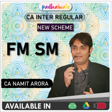 CA Inter FM SM New Scheme Namit Arora